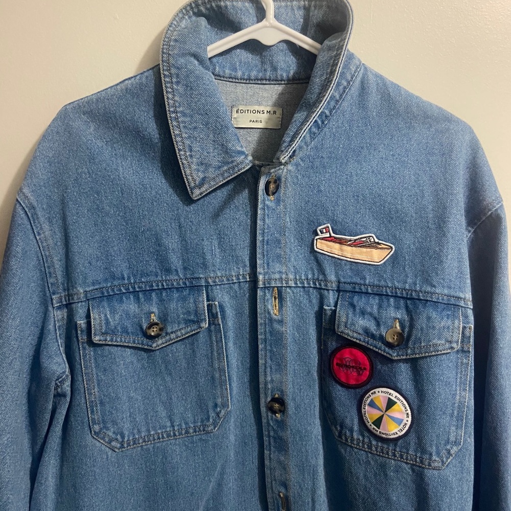 Editions M.R denim jean jacket, like new